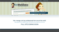 Desktop Screenshot of myworkforce.com