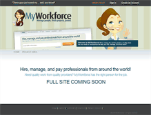 Tablet Screenshot of myworkforce.com
